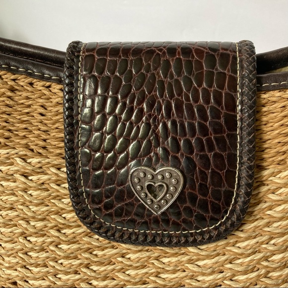 Brighton / Basket weave leather purse - Picture 4 of 13